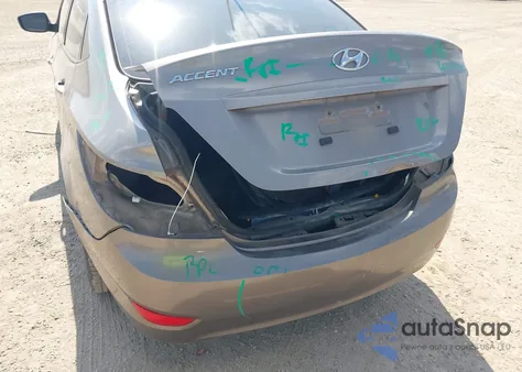 2013 Hyundai Accent Gls z USA, uszkodzony, nr VIN KMHCT4AE1DU462681